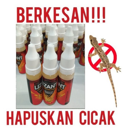 Lizant Hapus Cicak 100 Berkesan Racun Cicak Viral Shopee Malaysia
