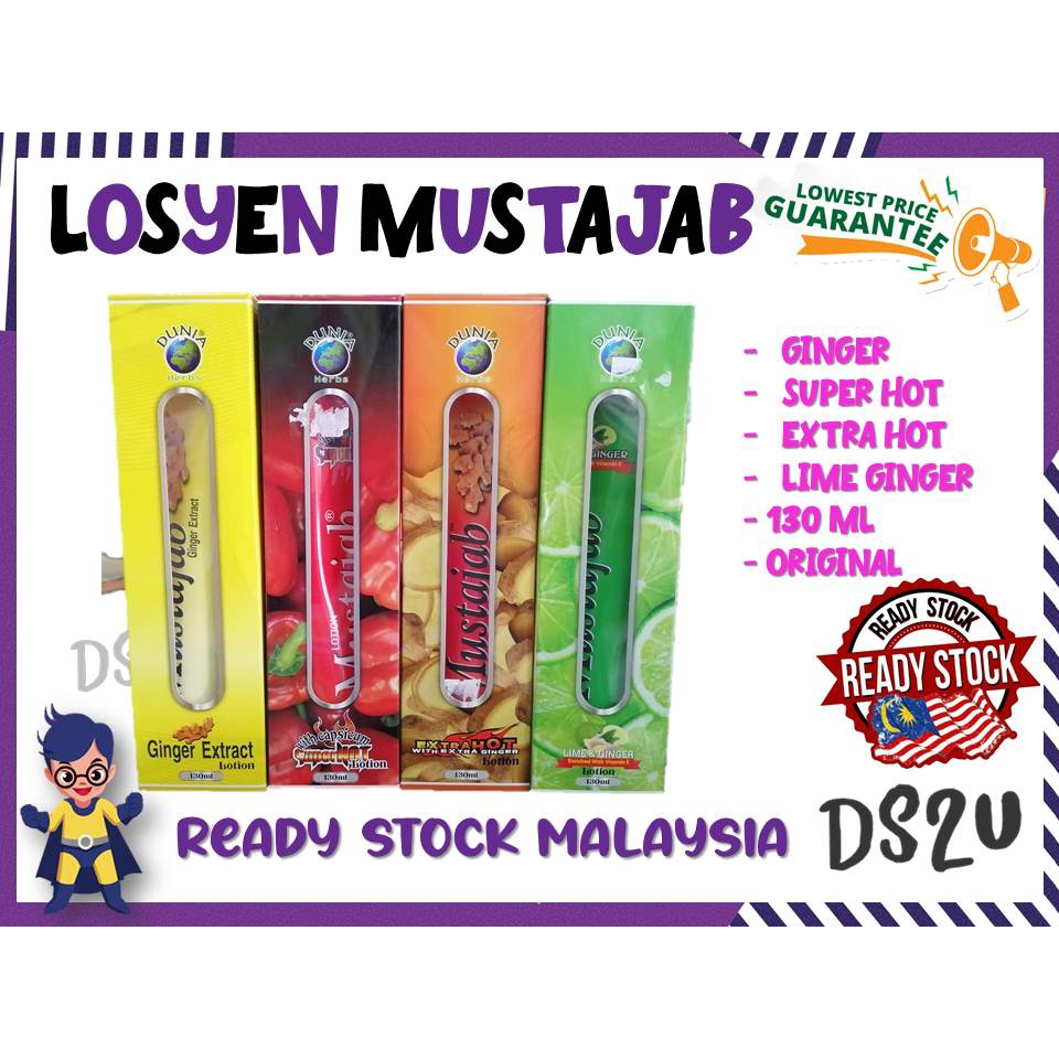 Buy Losyen Mustajab Dunia Herbs Seetracker Malaysia