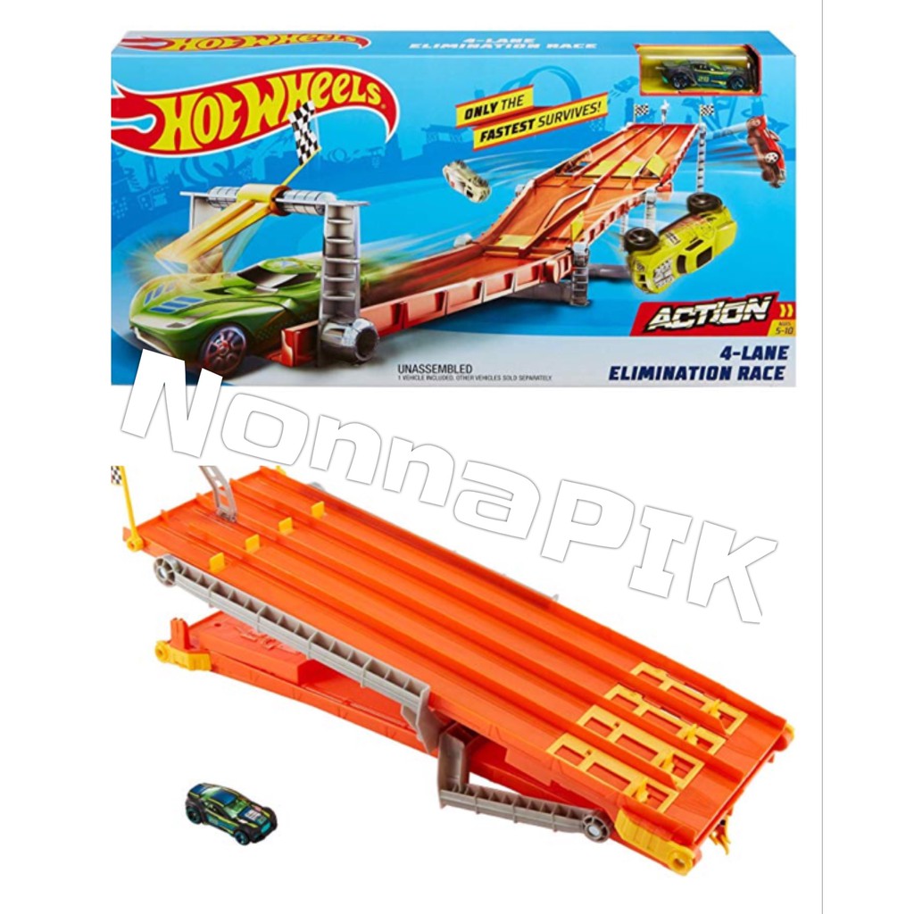 hot wheels elimination track