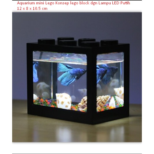 mini lego aquarium