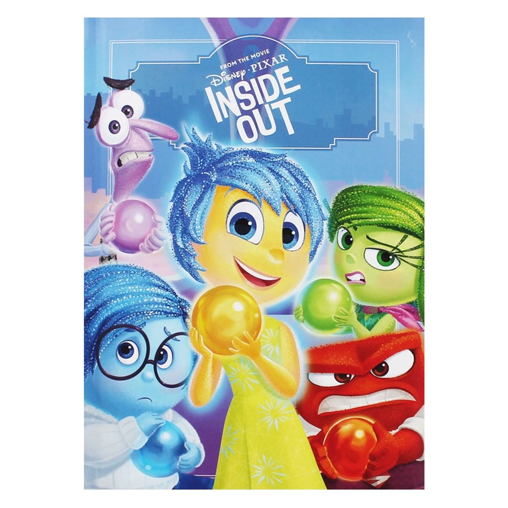 Buku Cerita Disney Pixar Inside Out Saiz Besar Bahasa Malaysia Padded ...