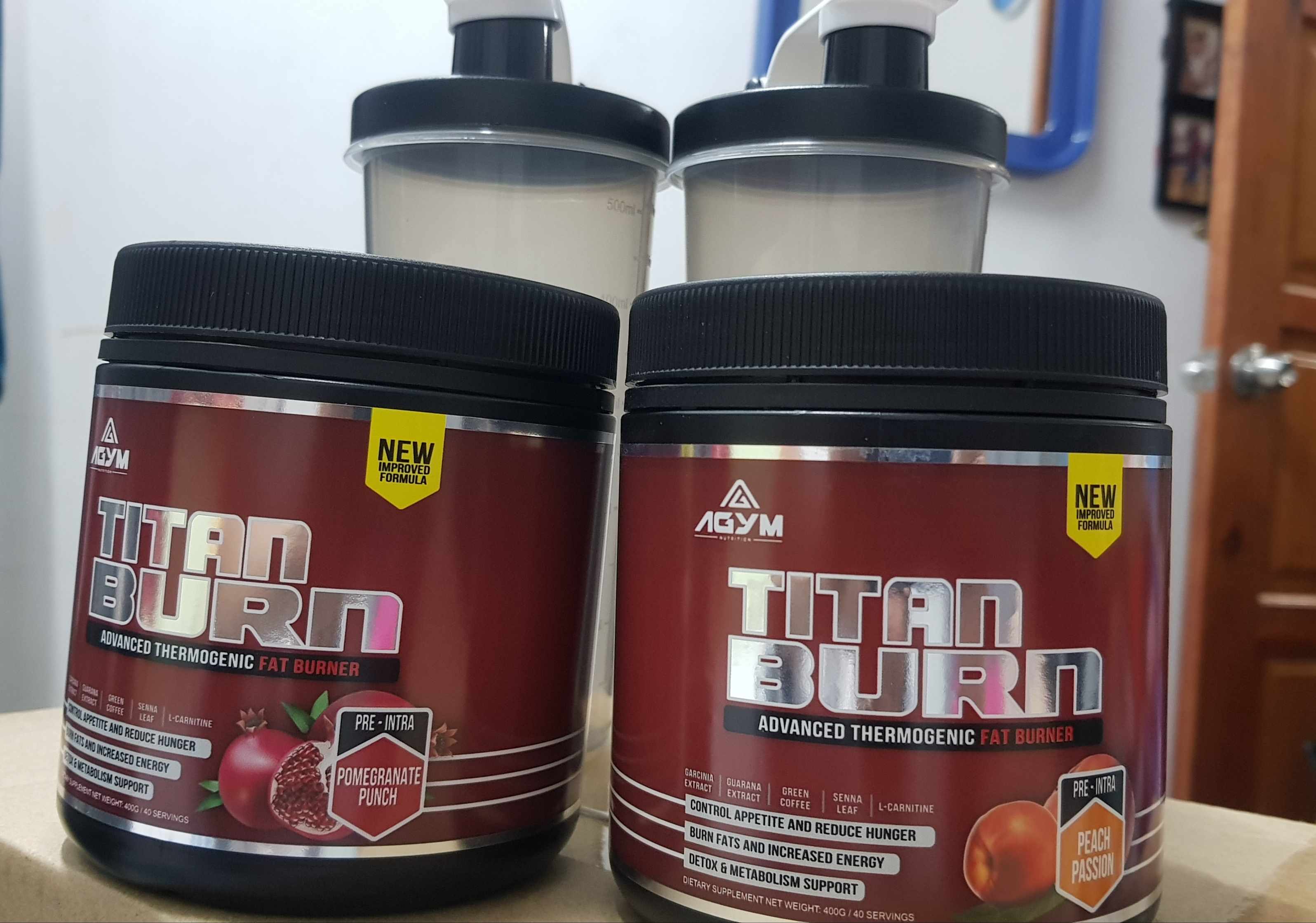 Titan Burn Fat Burner HALAL PREWORKOUT 400g 40 servings BEST PRICE