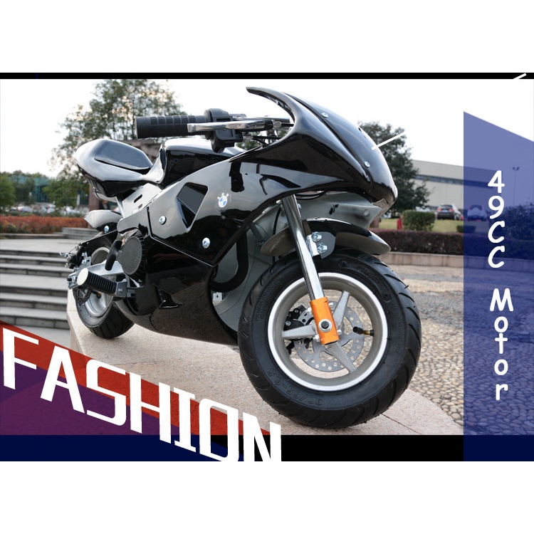 ??Ready Stock?Mini Pocket Bike 49cc Motor Petrol Off Road Motorbike For Kids Ride