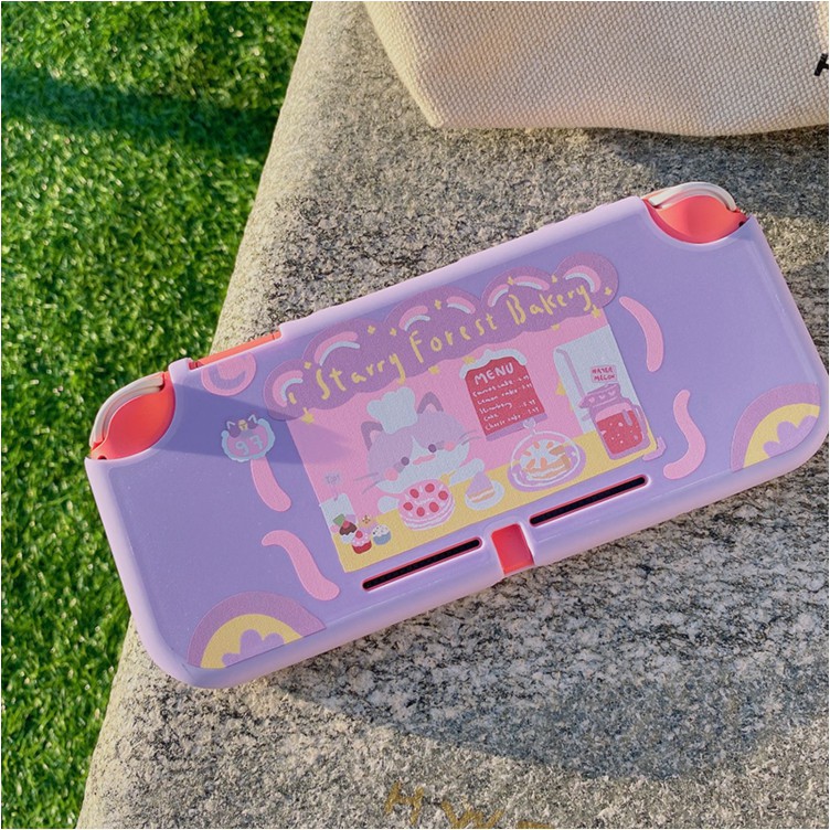 Sweet Watermelon Cat Cute Pink Soft Frame Hard Protective Case Shell For Nintendo Switch Lite For Girls Shopee Malaysia