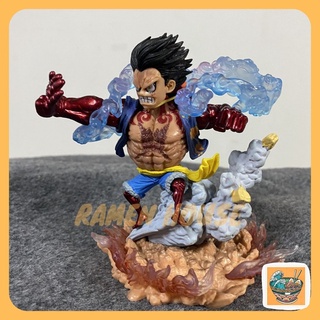 One Piece Monkey D Luffy Gear 4 Figure Bounce Man Snake Man Anime Model One Piece Statue Decorate 路飞海贼王模型 Birthday Gift Shopee Malaysia