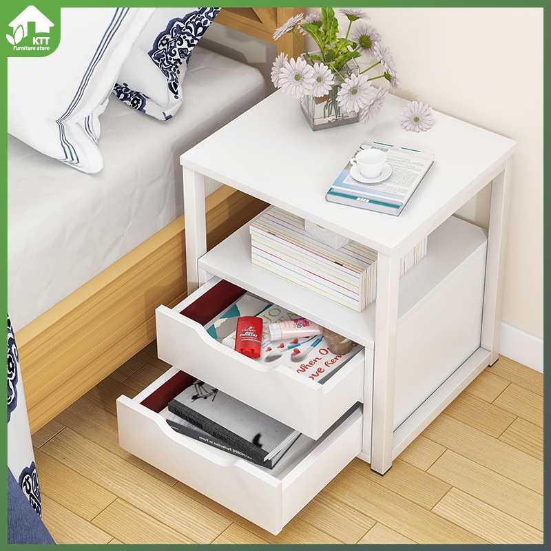Mini bedside table Simple Modern Removable Movable Storage
