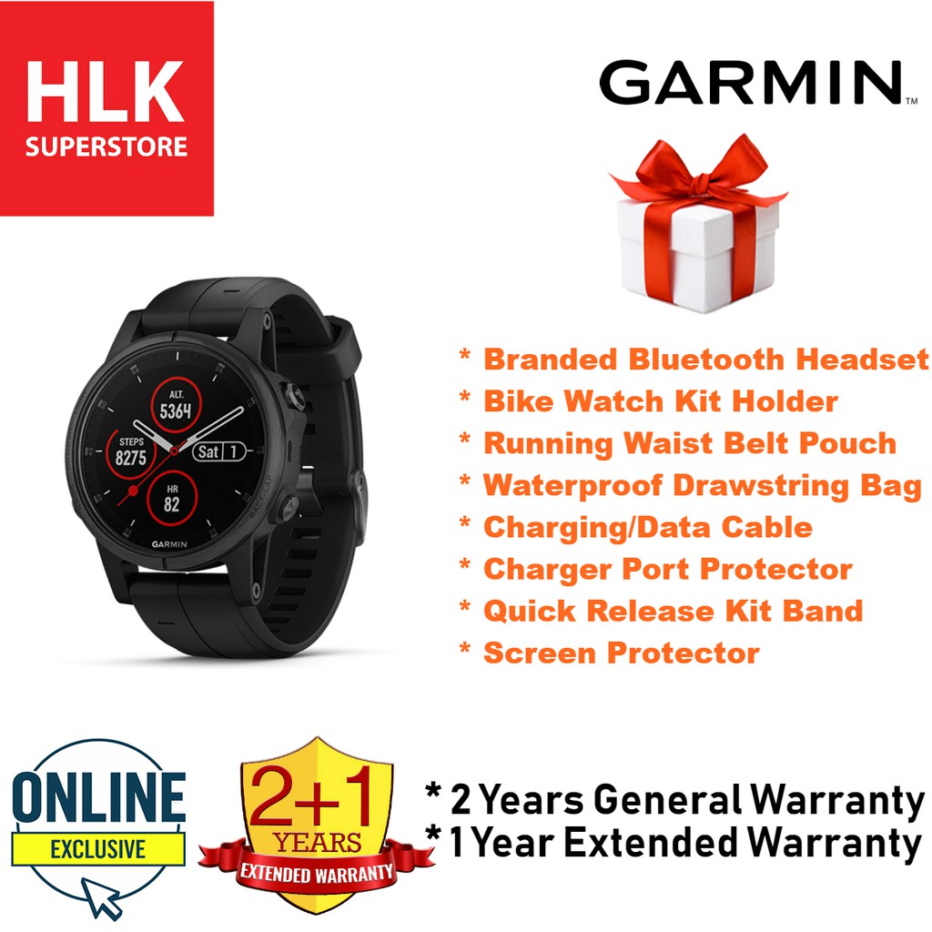 garmin fenix 5 plus warranty