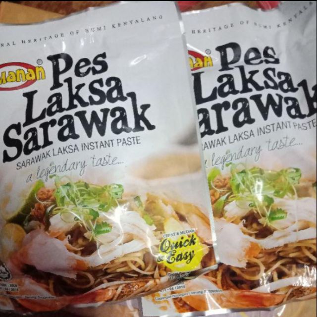 Pes Laksa Sarawak Hj Manan 200gram/500 gram Ready Stok ...