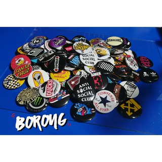 Borong Button Badges Random/Kustom Design [25/44mm]
