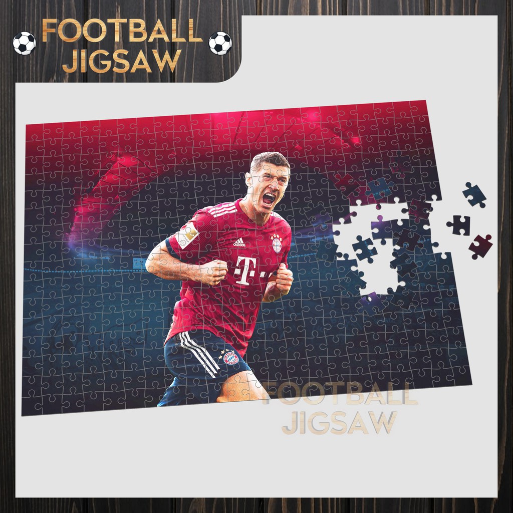 Export Wooden Robert Lewandowski Wooden Jigsaw Puzzle 300 500 Pieces Jigsaw Puzzles Fj81 Shopee Malaysia