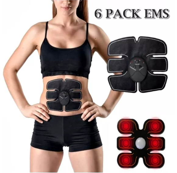Beauty Body Mobile Gym 6 Pack EMS Electrical Pulse Firming Muscle Stimulation ABS Abdomen Fitness Training1