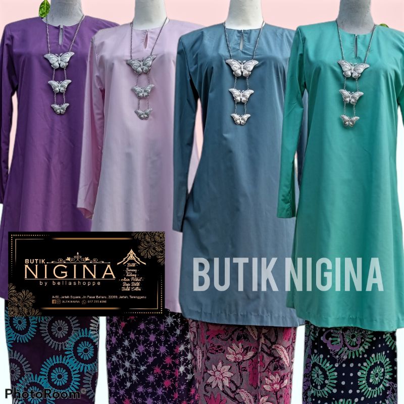 🌺 BAJU KURUNG MODEN BATIK SARUNG ASLI TERENGGANU 🌺 READY STOCK ✅