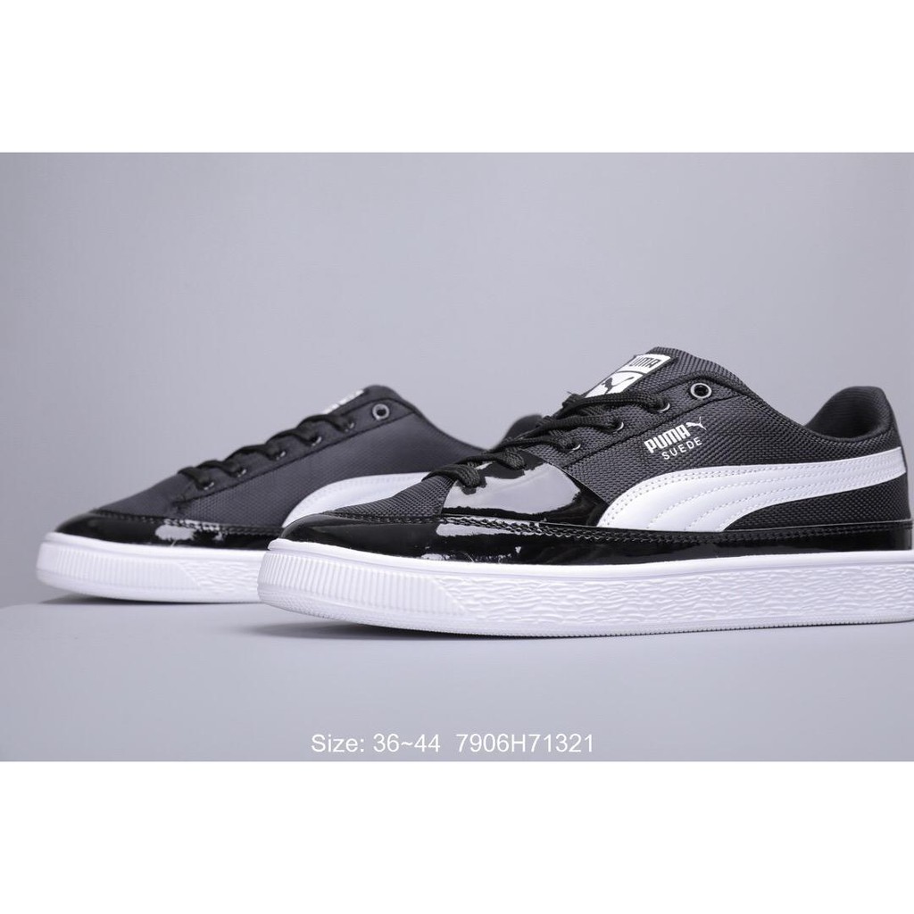 puma basket mens black