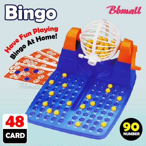 Bingo Set Board Game Family Party Games Kids Educational Toys/Set Papan ...