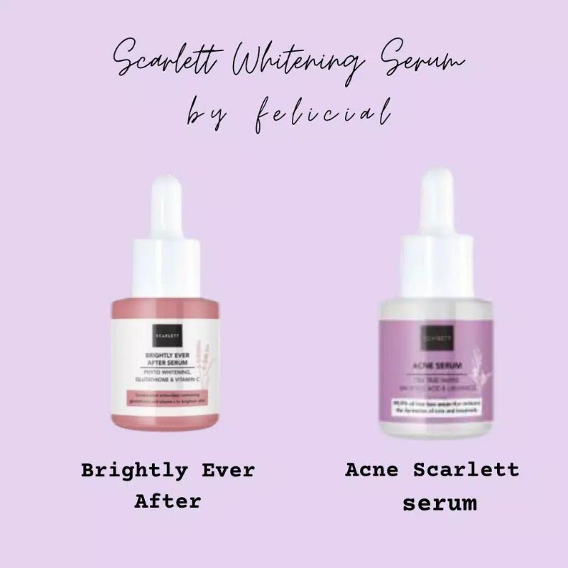 scarlett serum whitening