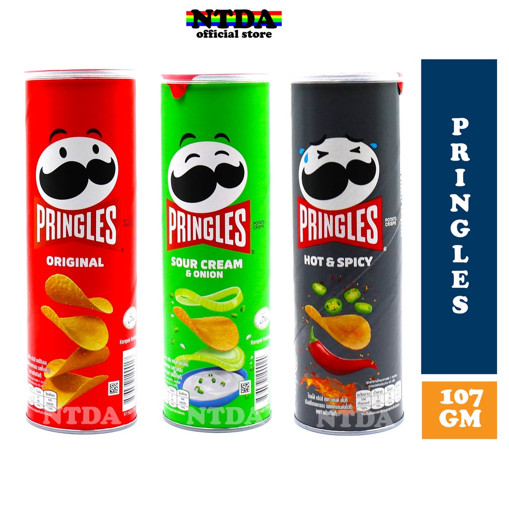 PRINGLES Potato Chips 107GM by NTDA | Shopee Malaysia
