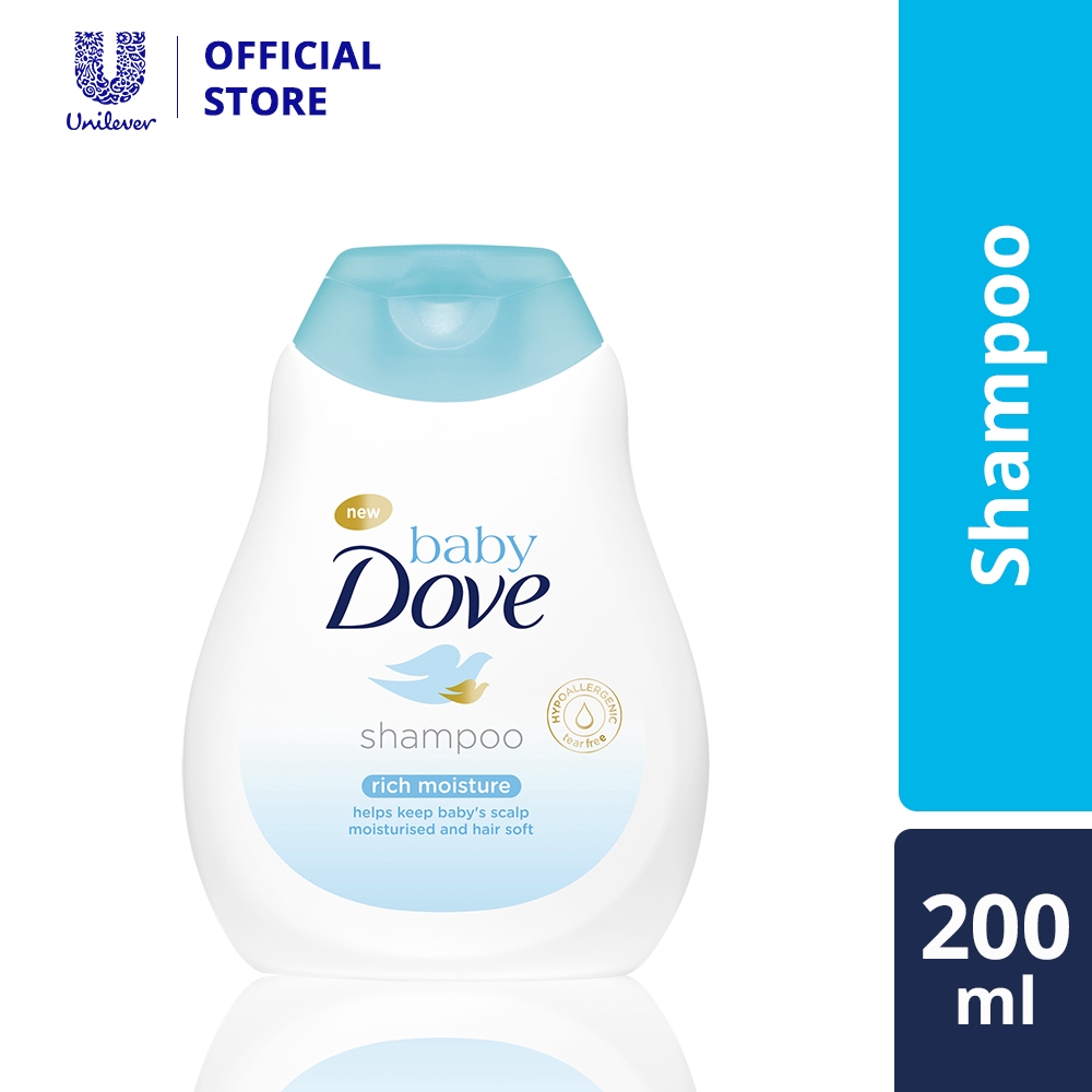Baby Dove Rich Moisture Shampoo (200ml) Shopee Malaysia
