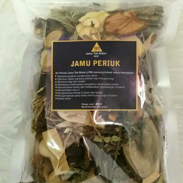 Jamu Periuk Air Akar Kayu By Jamu Tok Bidan