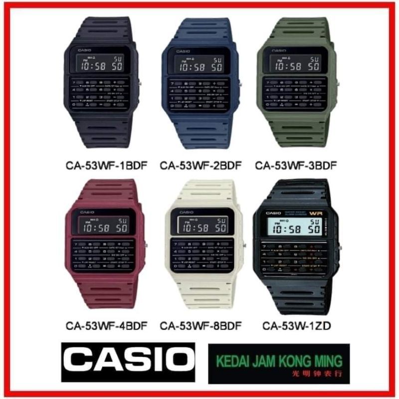 Casio Data Bank Ca 53w Vintage Jam Shopee Malaysia