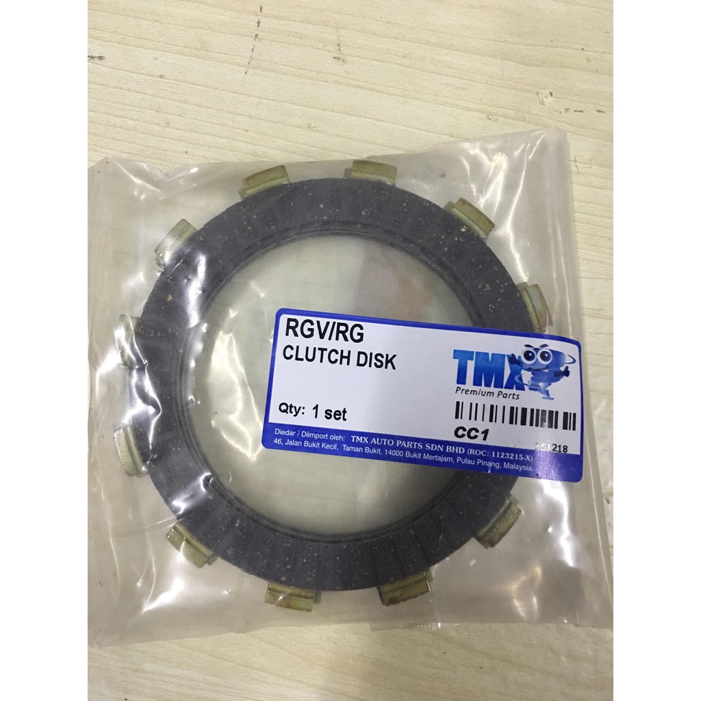 Tmx Clutch Plate Disc Suzuki Rg 110 Rg110 Rgv 120 Rgv120 Original Tmx Quality Shopee Malaysia