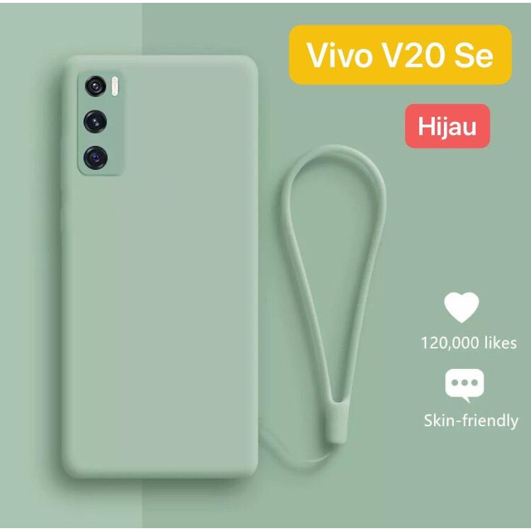 Case Vivo V20 V20 Se V9 Y85 Custom Candy Tone Strap Soft Cover Mobile Casing Shopee Malaysia