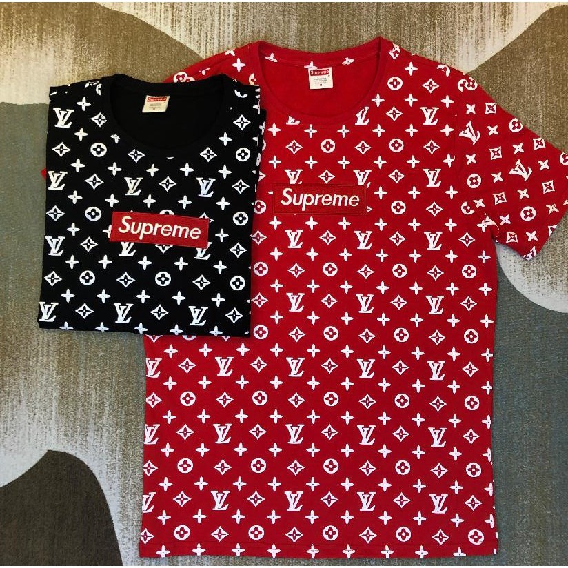 Supreme Lv Red T Shirt