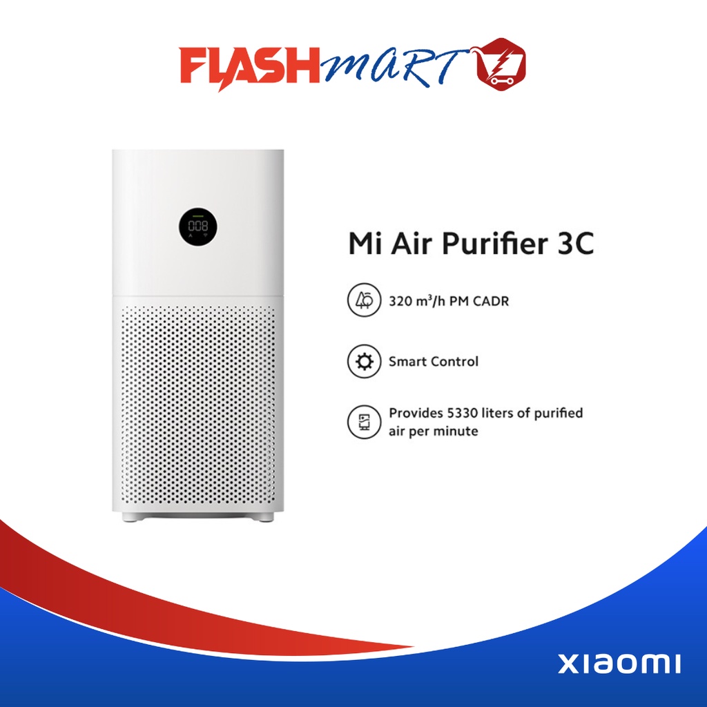 ** Xiaomi Air Purifier 3C [True HEPA Filters Ultraquiet & Energy