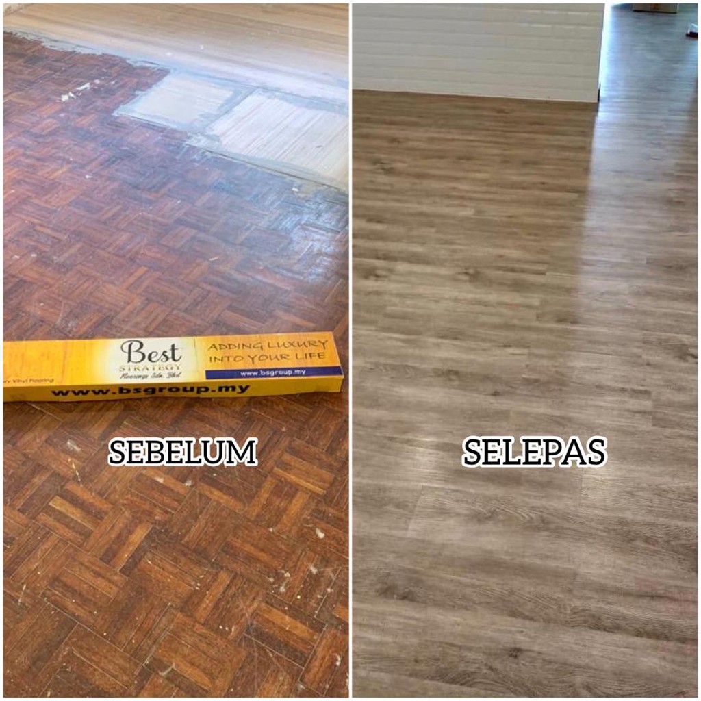 Lantai Vinyl Murah Dan Cantik Jenis Dry Back