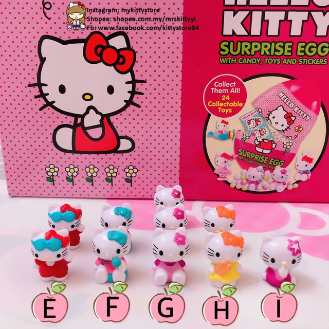 hello kitty eggs toys