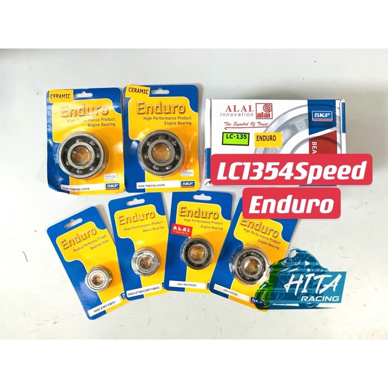 Buy Enduro Lc135 4speed Bearing Sets Enduro Complete Sets 7pcs Ceramic C3 C4 Seetracker Malaysia