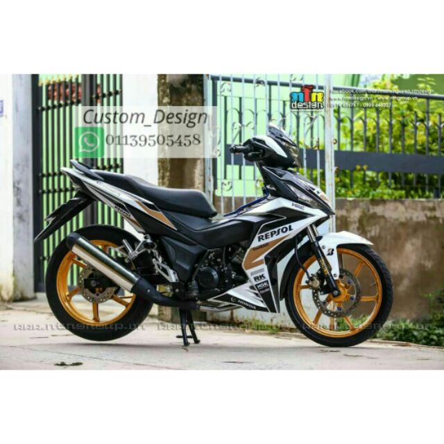 Honda Rs150 Winner Repsol Custom Design Shopee Malaysia