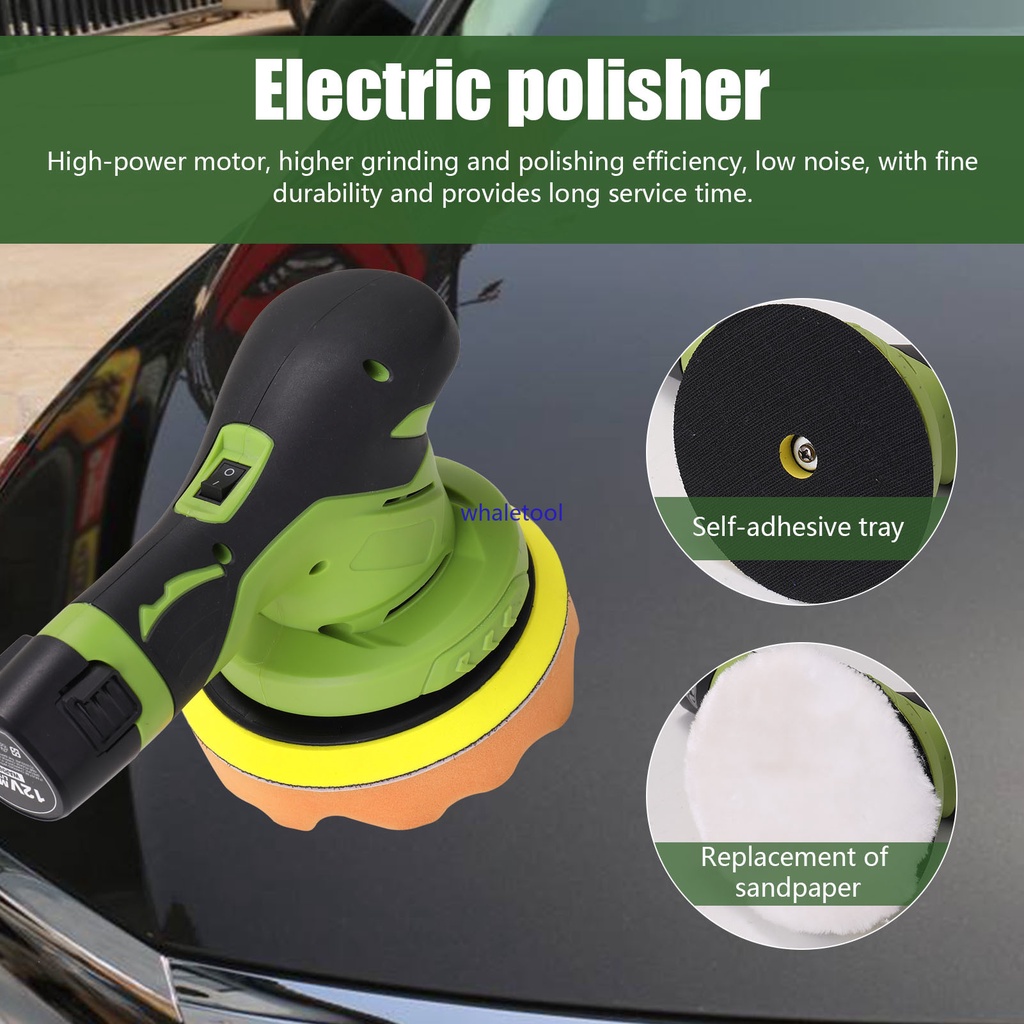Cordless Electric Polisher 6 Gears of Speed Car Polisher Adjustable