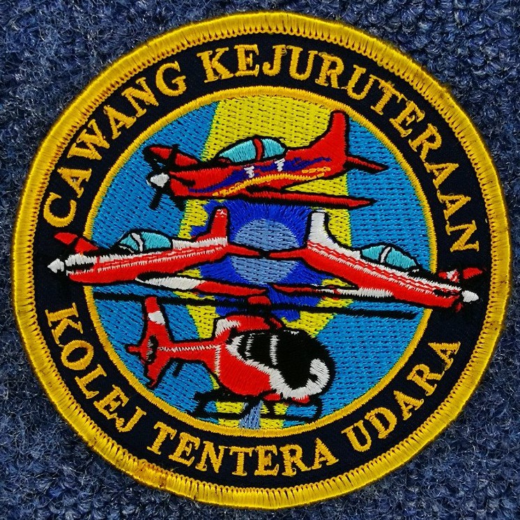 Patch Kolej Tentera Udara Cawangan Kejuruteraan Embroidered Shopee Malaysia