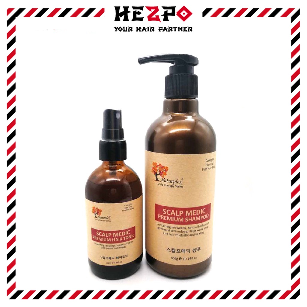 NATURPLEX SCALP MEDIC PREMIUM SET (1 SET) SHAMPOO+TONIC Shopee Malaysia