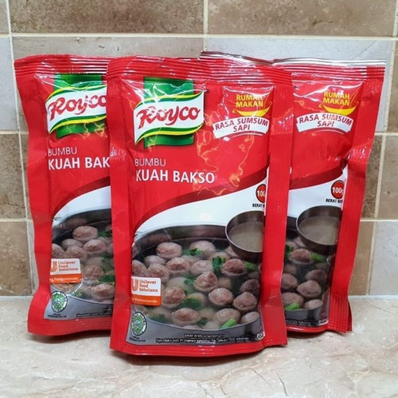 Royco Bumbu Kuah Bakso 100 Gr Shopee Malaysia