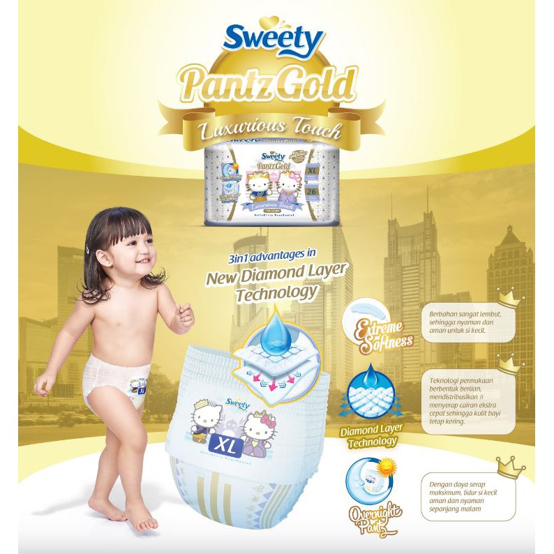 pampers sweety pants gold