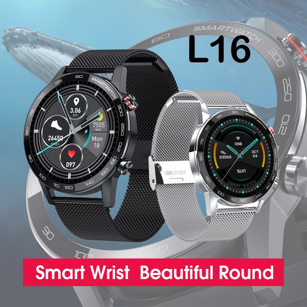 Original L16 Smart Watch Bluetooth Full Touch Color Display IP68 ...