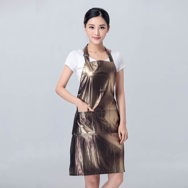 Pendandan Rambut Juruteknik Pakaian Kerja Kecil Apron Kedai Gunting Rambut Salun Rambut Kecil Minyak Bakar Mewarna Pakai