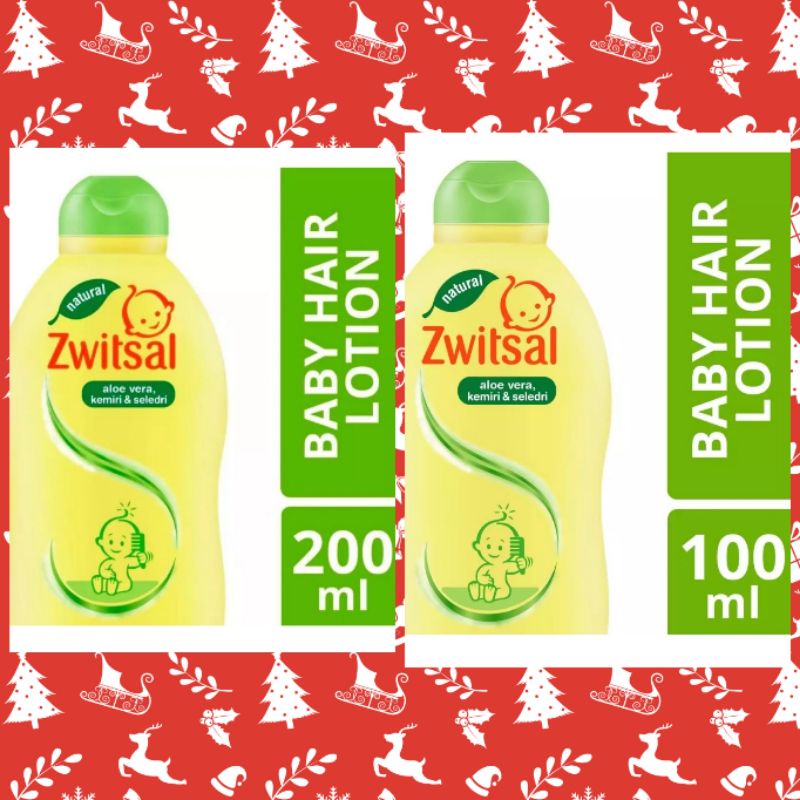 Zwitsal zwitsal baby hair Lotion 100ml / 200 ml / zwitsal baby hair