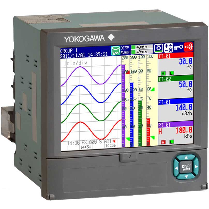 Yokogawa FX100643H/USB1/A3 FX1000 Paperless Recorder Shopee Malaysia