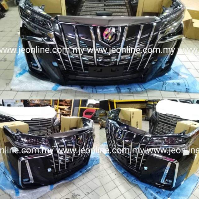 Toyota Alphard 15 17 Anh30 Convert To Alphard Facelift 18 Sc Body Parts And Body Kit J Emotion Design Shopee Malaysia
