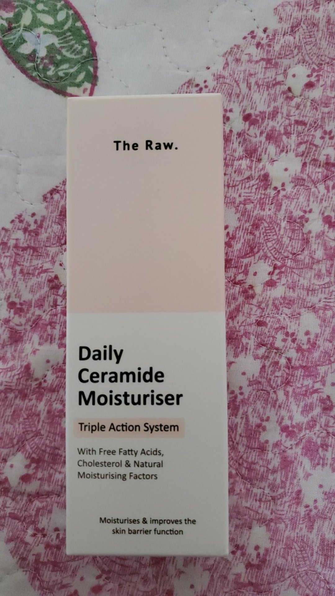 the raw daily ceramide moisturizer
