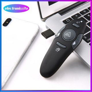 【⚡Best price】USB 2.4GHz Wireless Presenter RF Remote Control Laser Pointer Pen IR PPT Pointer Pen