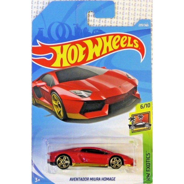 hot wheels lamborghini 2018