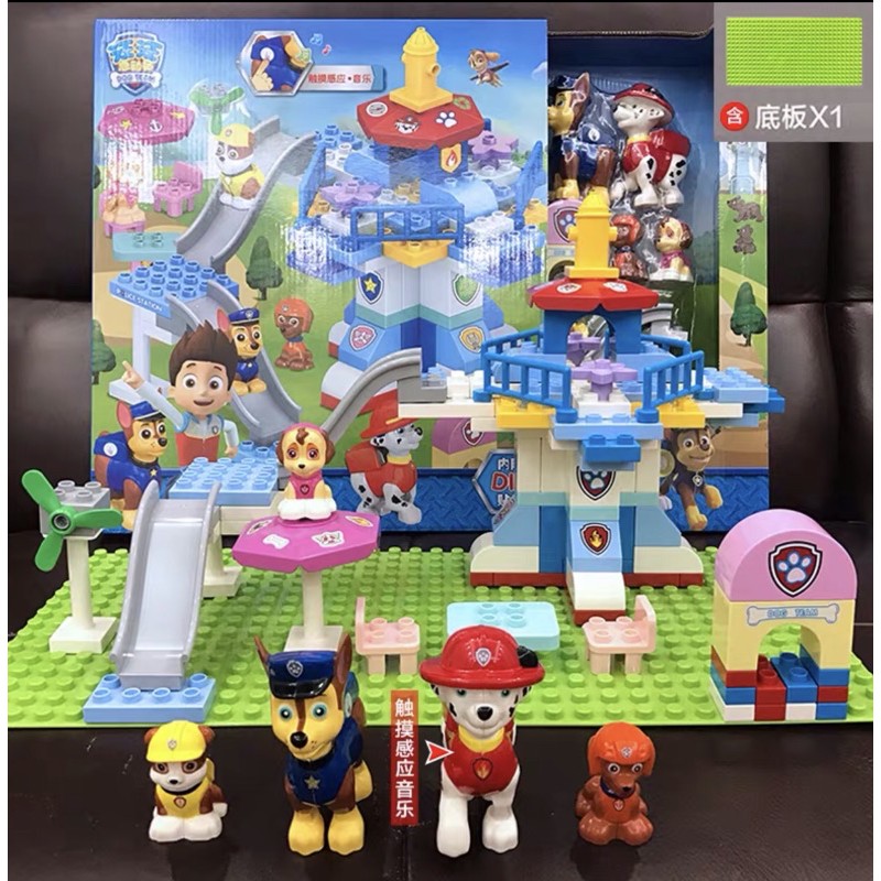 paw patrol lego set
