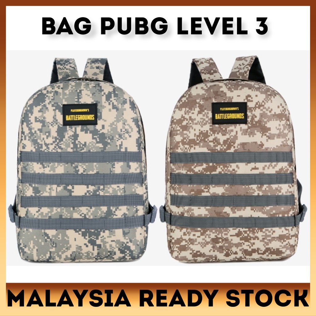 PUBG Backpack Level 3 | Shopee Malaysia