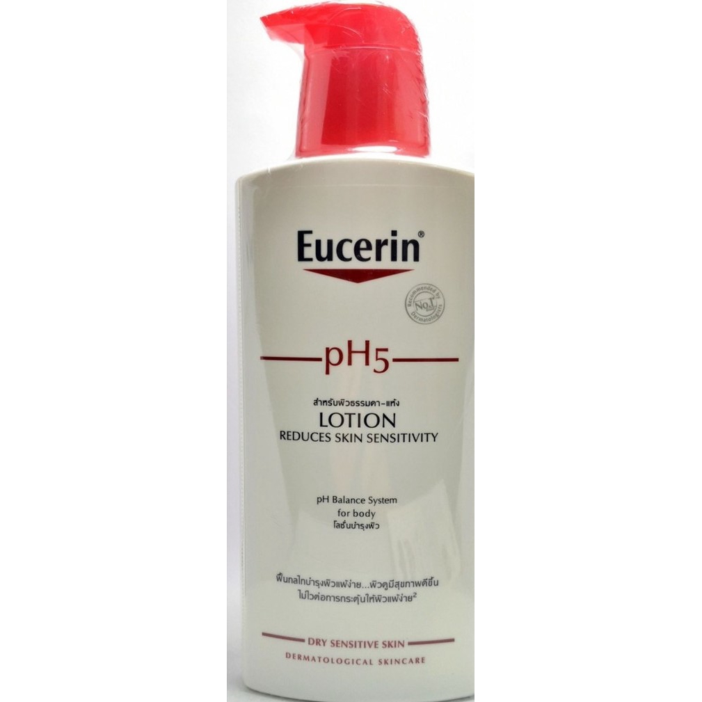 Eucerin Sensitive Skin pH5 Lotion 250ML/400ml (new packaging) Shopee
