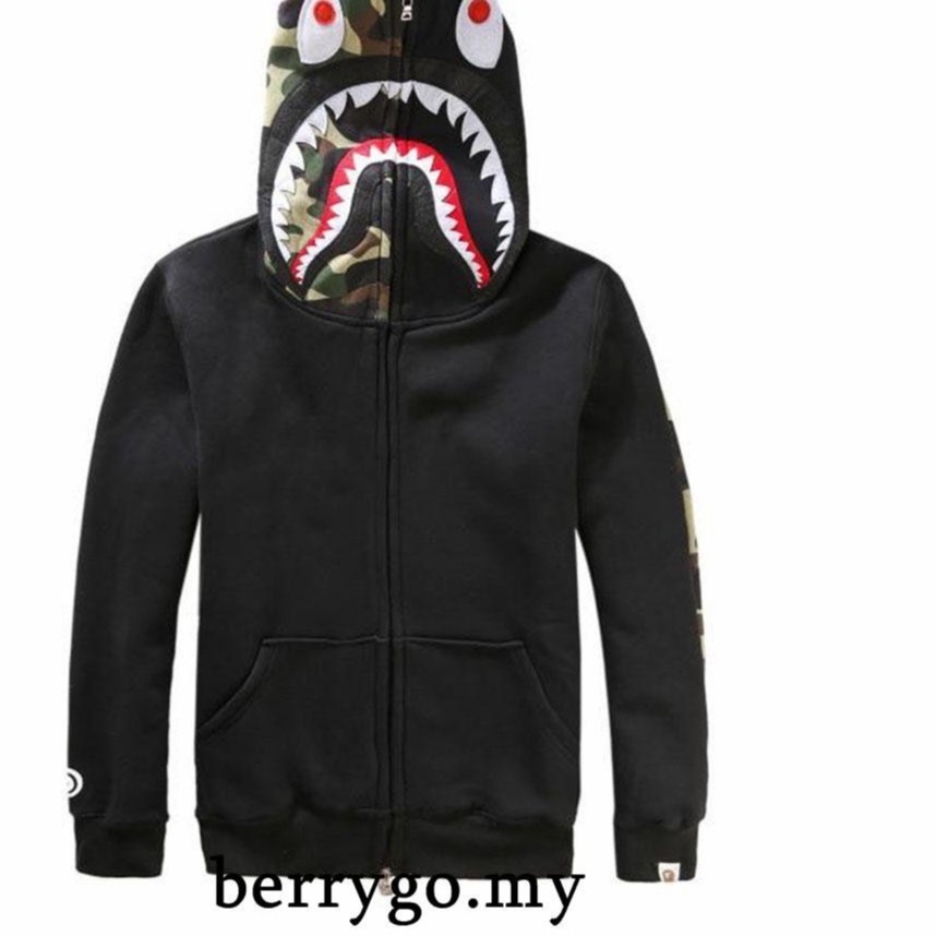 bape head hoodie