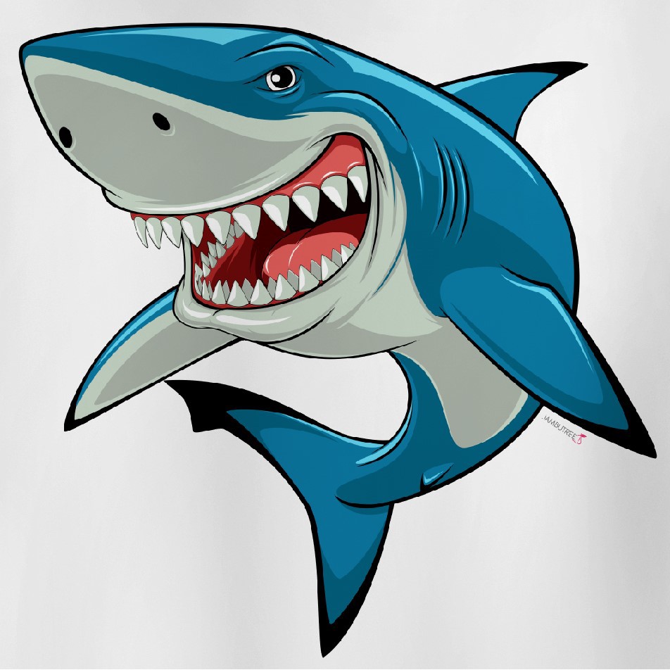 Buy Jambutree Funny Shark Jaws Cartoon Graphic Unisex Streetwear T Shirt Tee Ikan Jerung Kelakar Tshirt Baju Ready Stock Seetracker Malaysia