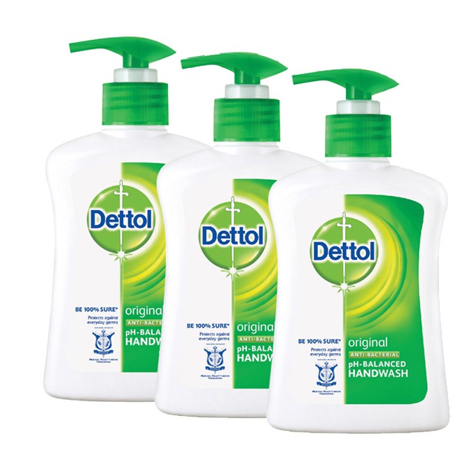 Dettol Hand Wash (250ml x 3) Shopee Malaysia
